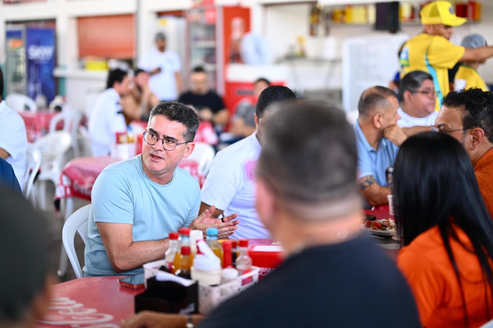 Candidatos destacam obras de David Almeida no Alvorada