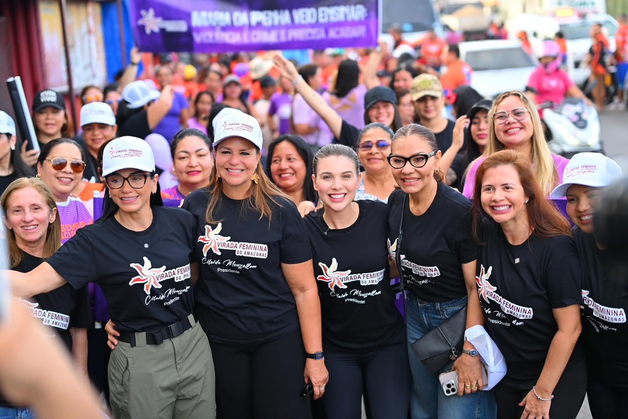 Caminhada pelos direitos das mulheres percorre a Zona Leste de Manaus