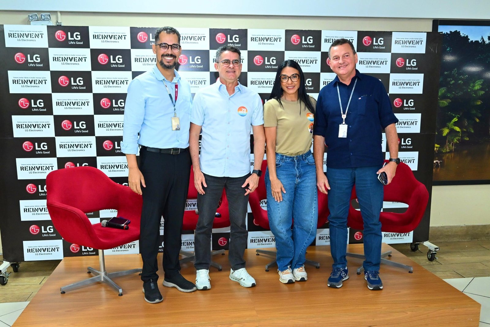 David apresenta propostas a trabalhadores da LG em Manaus